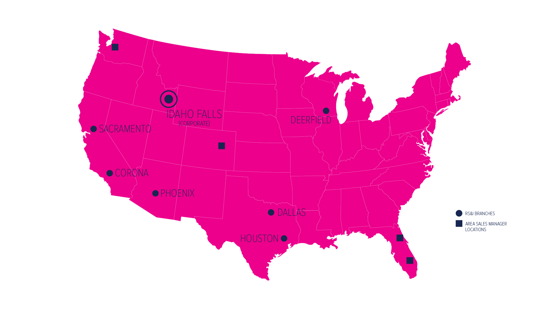 United States map showing T‑Mobile™ coverage